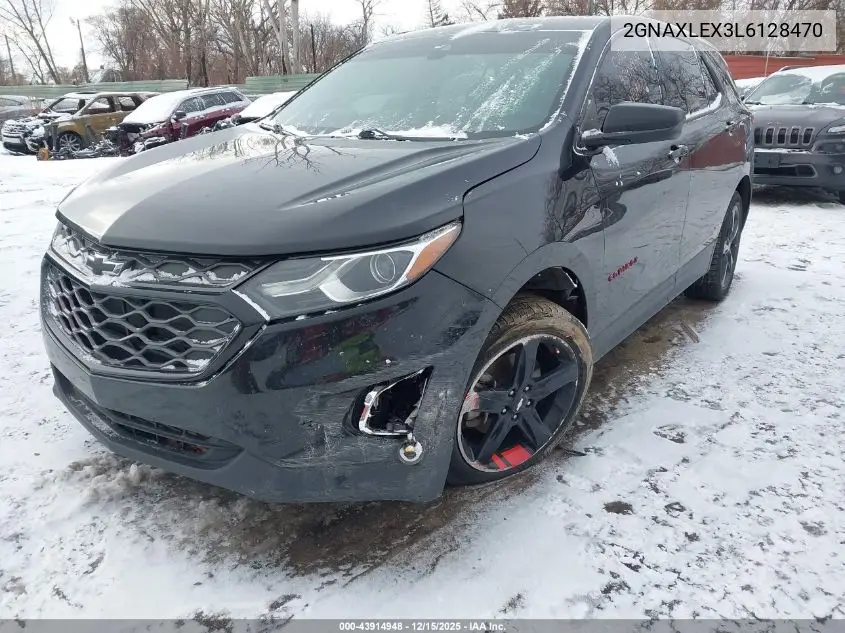 2GNAXLEX3L6128470 2020 Chevrolet Equinox Fwd Lt 2.0L Turbo