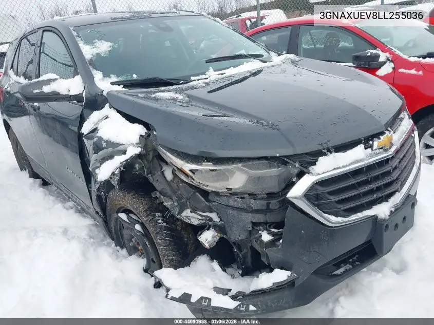 3GNAXUEV8LL255036 2020 Chevrolet Equinox Awd Lt 1.5L Turbo