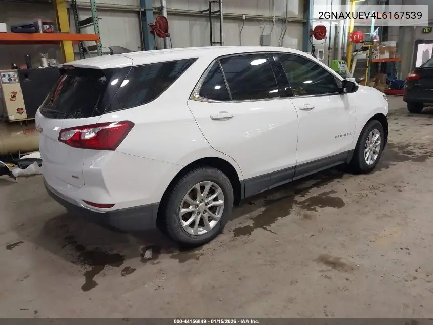 2GNAXUEV4L6167539 2020 Chevrolet Equinox Awd Lt 1.5L Turbo