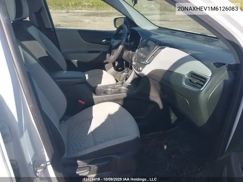2GNAXHEV1M6126083 2021 Chevrolet Equinox Ls