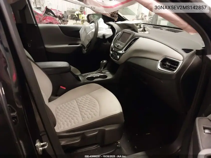 3GNAX5EV2MS142857 2021 Chevrolet Equinox Awd 1Fl