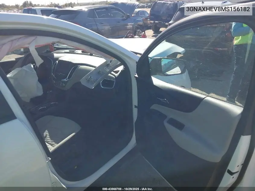 3GNAXHEV8MS156182 2021 Chevrolet Equinox Fwd Ls