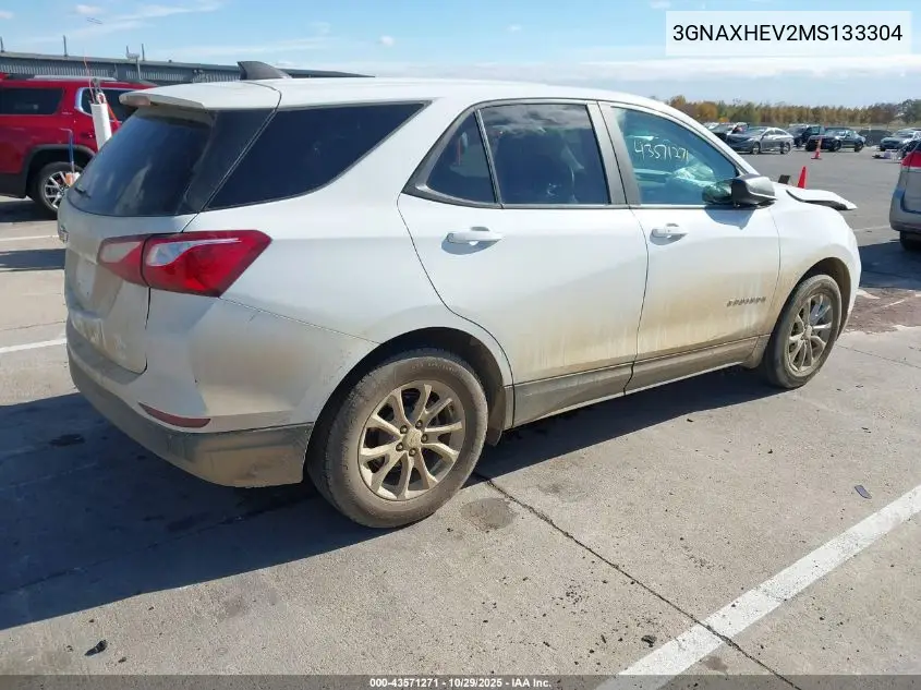 3GNAXHEV2MS133304 2021 Chevrolet Equinox Fwd Ls