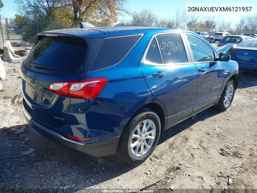 2GNAXUEVXM6121957 2021 Chevrolet Equinox Awd Lt