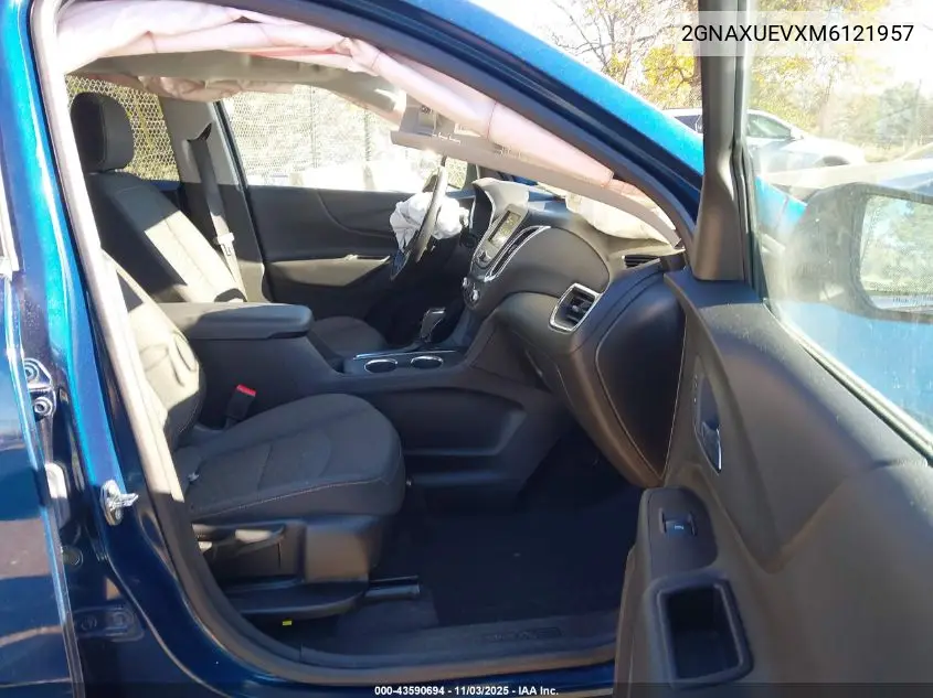 2GNAXUEVXM6121957 2021 Chevrolet Equinox Awd Lt