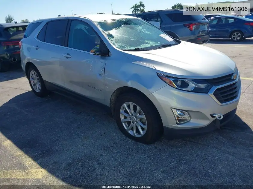 3GNAXJEV4MS161306 2021 Chevrolet Equinox Fwd 2Fl