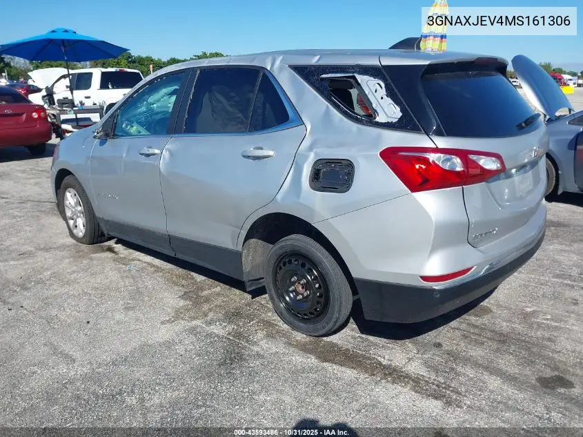 3GNAXJEV4MS161306 2021 Chevrolet Equinox Fwd 2Fl