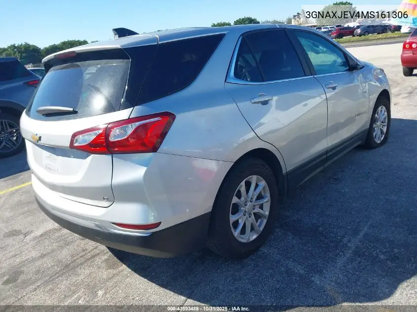 3GNAXJEV4MS161306 2021 Chevrolet Equinox Fwd 2Fl