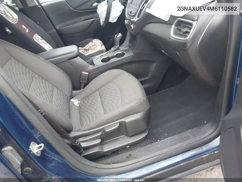 2GNAXUEV4M6110582 2021 Chevrolet Equinox Awd Lt