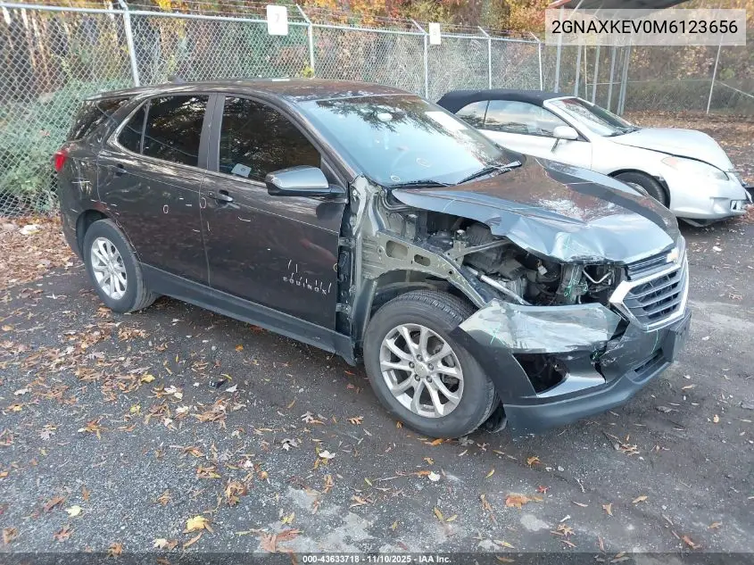 2GNAXKEV0M6123656 2021 Chevrolet Equinox Fwd Lt