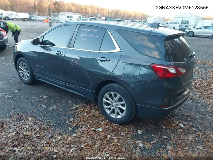 2GNAXKEV0M6123656 2021 Chevrolet Equinox Fwd Lt