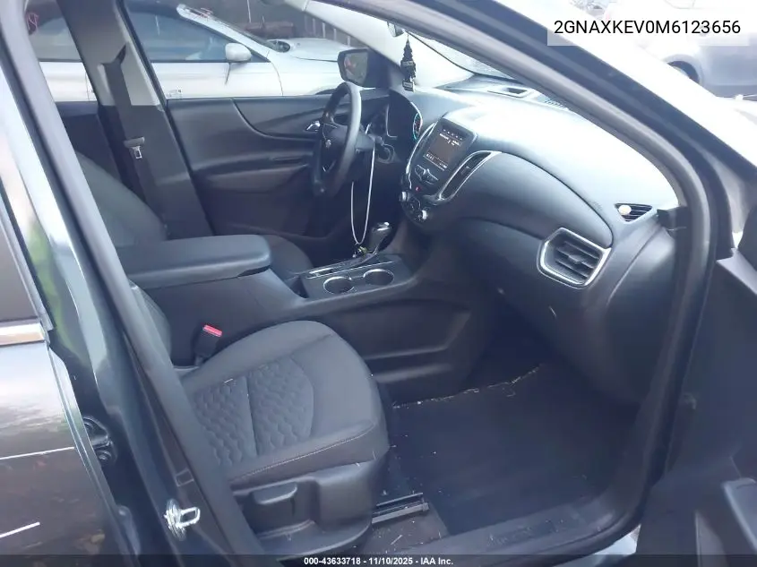 2GNAXKEV0M6123656 2021 Chevrolet Equinox Fwd Lt