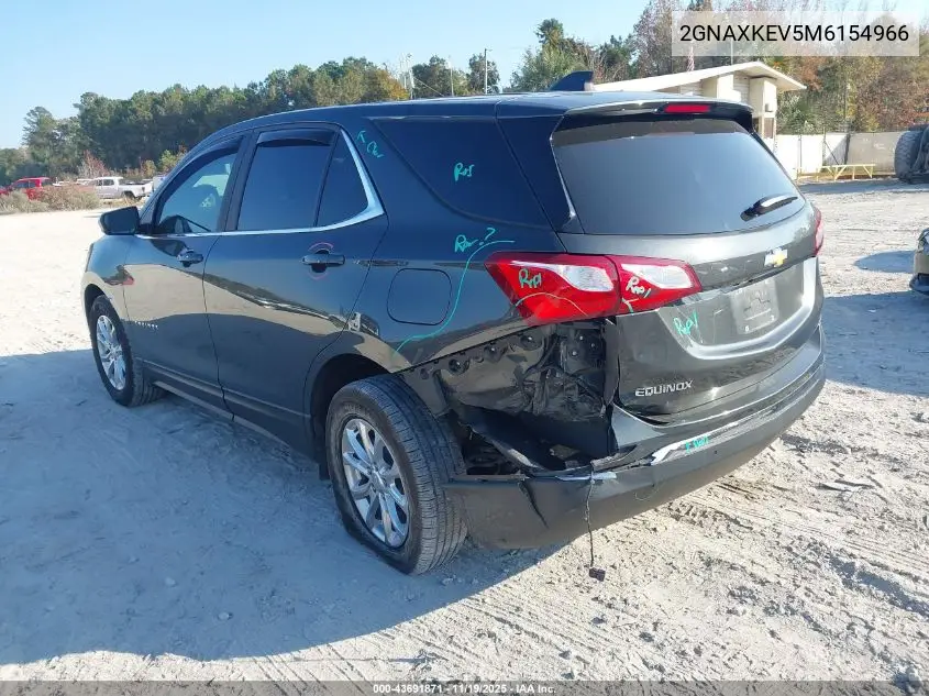 2GNAXKEV5M6154966 2021 Chevrolet Equinox Fwd Lt