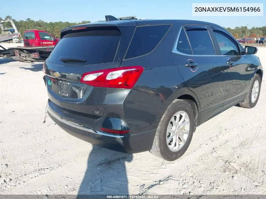 2GNAXKEV5M6154966 2021 Chevrolet Equinox Fwd Lt