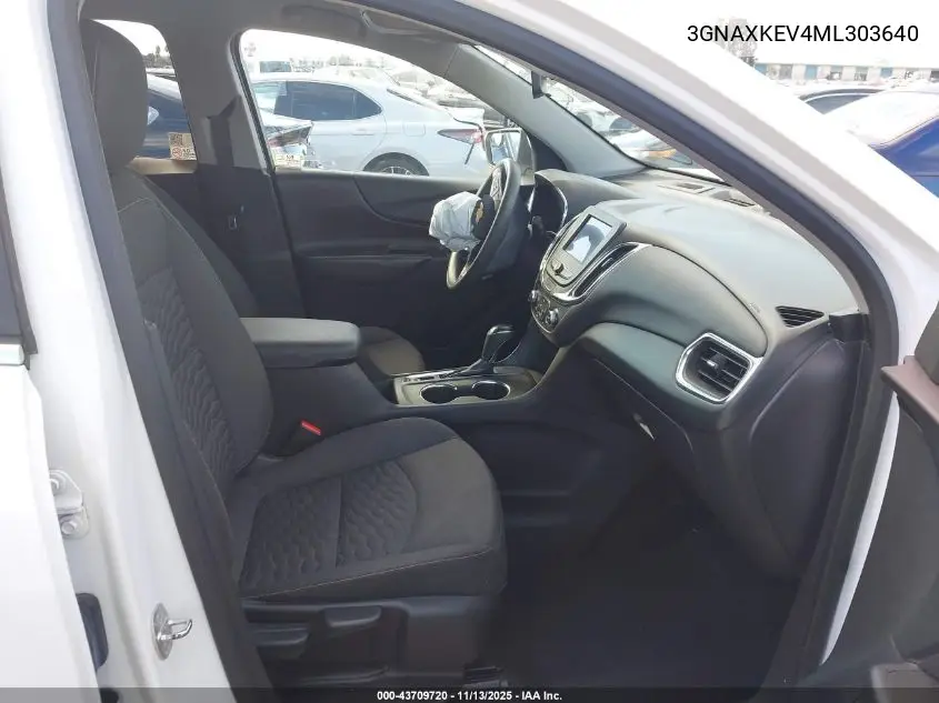 3GNAXKEV4ML303640 2021 Chevrolet Equinox Fwd Lt