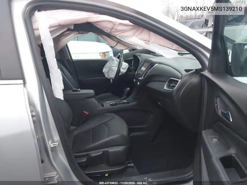 3GNAXKEV5MS139210 2021 Chevrolet Equinox Fwd Lt