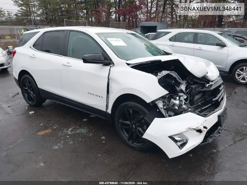 3GNAXUEV9ML348441 2021 Chevrolet Equinox Awd Lt