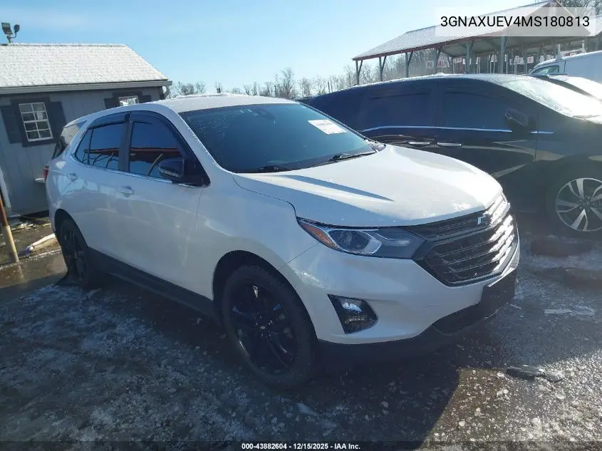 3GNAXUEV4MS180813 2021 Chevrolet Equinox Awd Lt