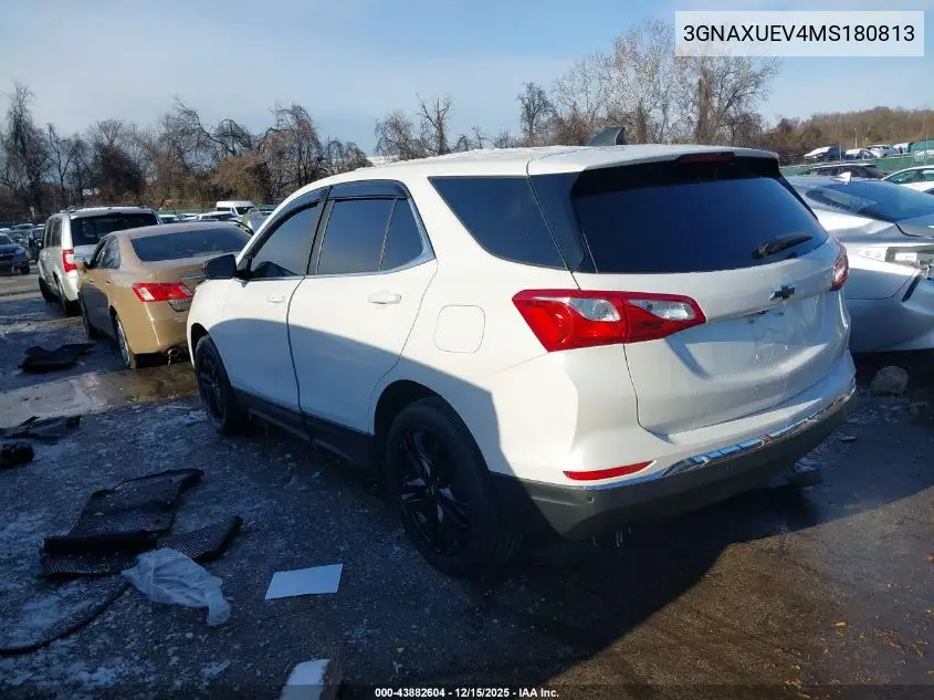 3GNAXUEV4MS180813 2021 Chevrolet Equinox Awd Lt