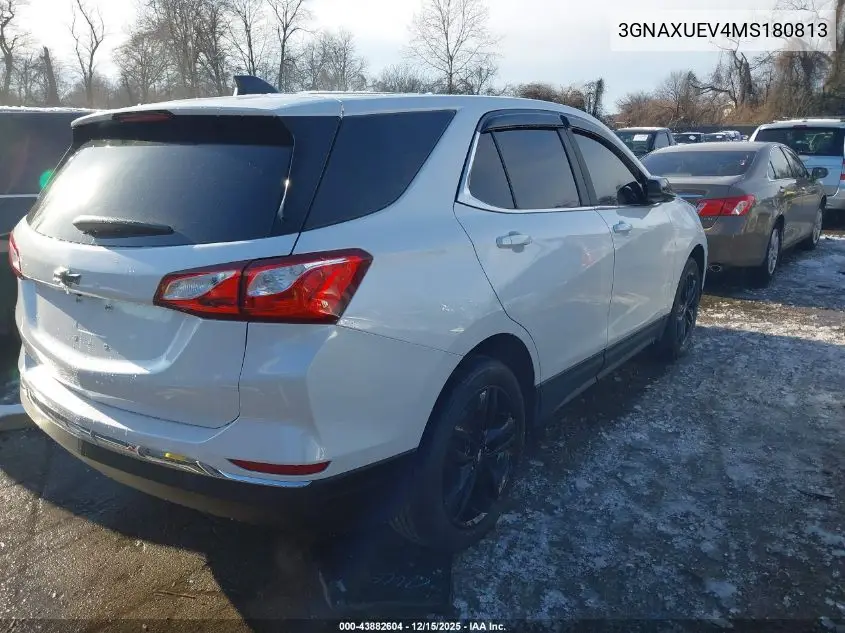 3GNAXUEV4MS180813 2021 Chevrolet Equinox Awd Lt