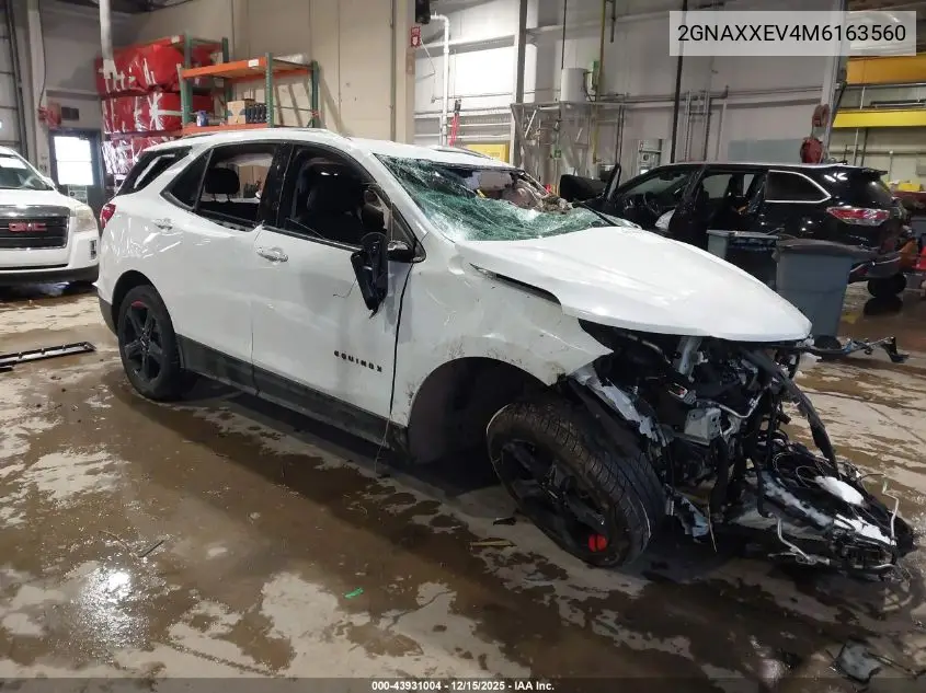 2GNAXXEV4M6163560 2021 Chevrolet Equinox Awd Premier