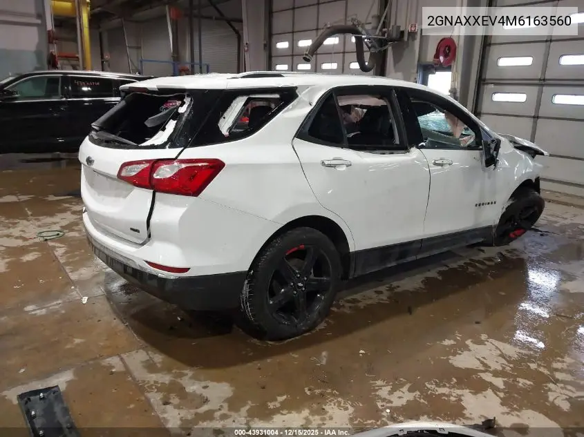 2GNAXXEV4M6163560 2021 Chevrolet Equinox Awd Premier