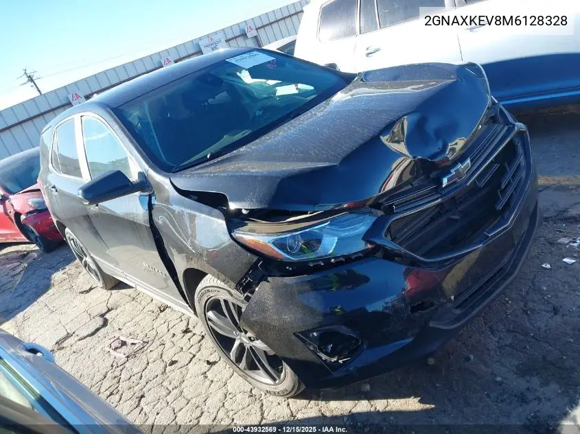 2GNAXKEV8M6128328 2021 Chevrolet Equinox Fwd Lt