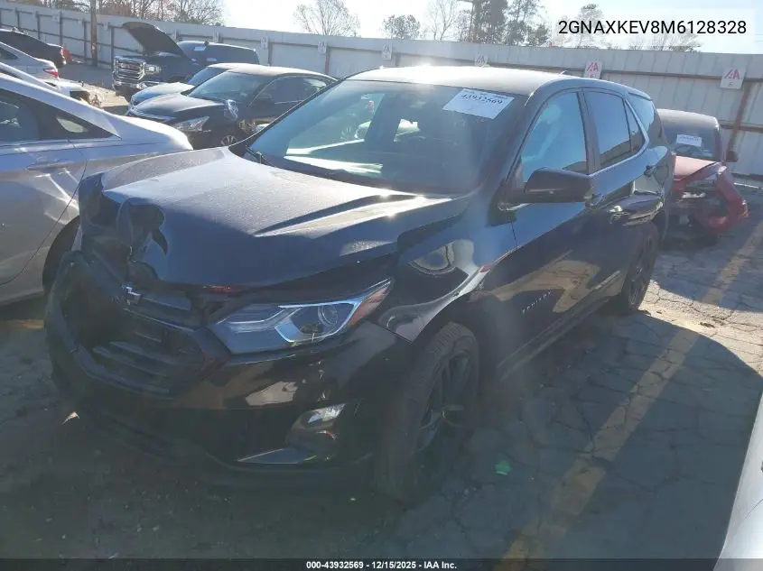 2GNAXKEV8M6128328 2021 Chevrolet Equinox Fwd Lt