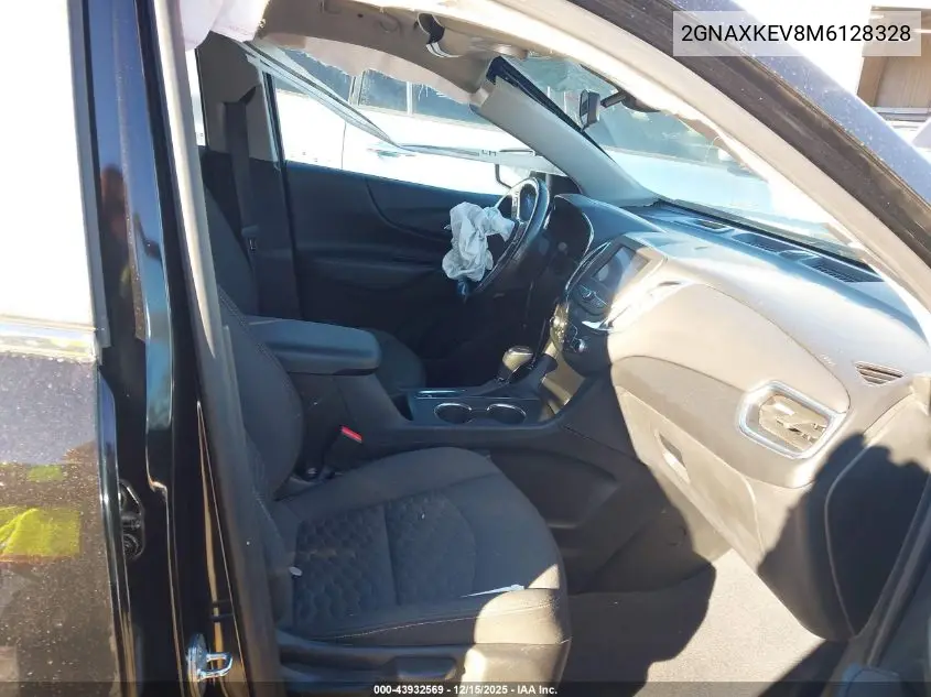 2GNAXKEV8M6128328 2021 Chevrolet Equinox Fwd Lt