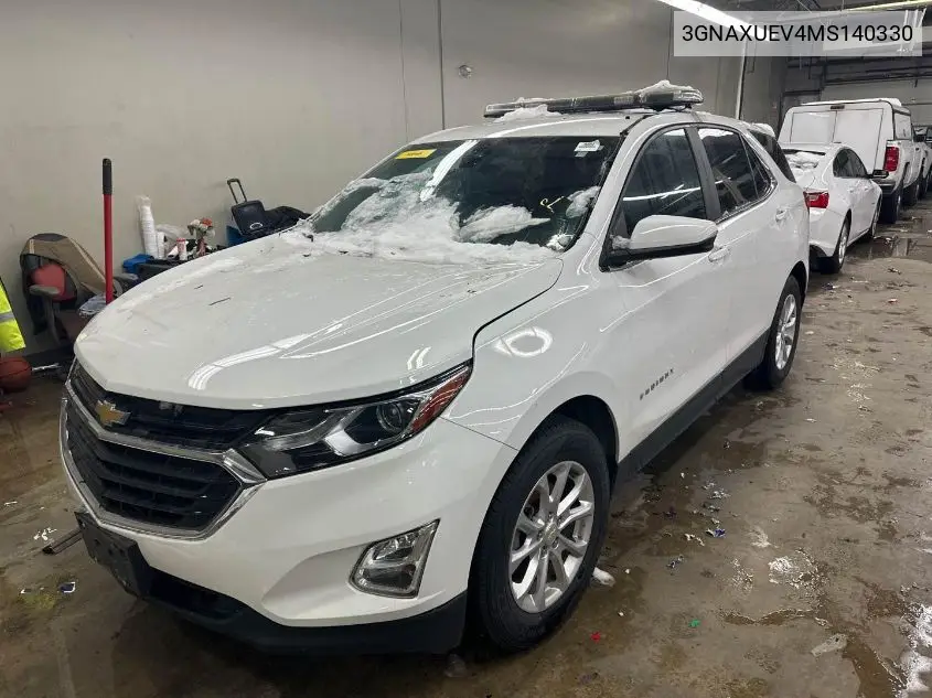 3GNAXUEV4MS140330 2021 Chevrolet Equinox Awd Lt
