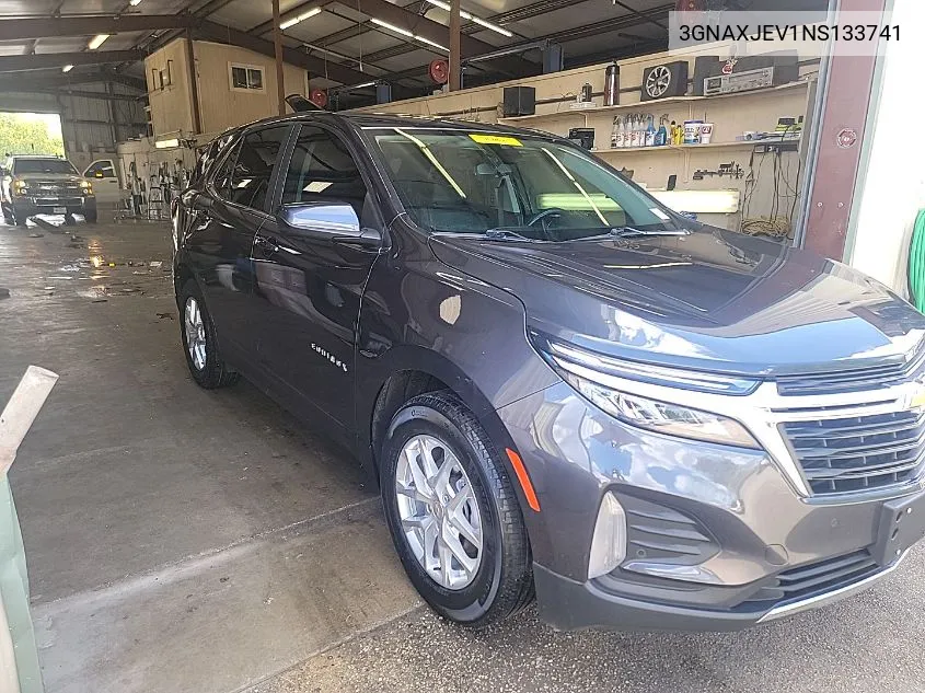 2022 Chevrolet Equinox Lt VIN: 3GNAXJEV1NS133741 Lot: 40447023