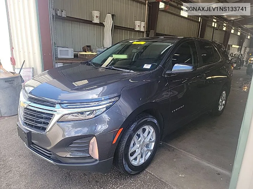 2022 Chevrolet Equinox Lt VIN: 3GNAXJEV1NS133741 Lot: 40447023