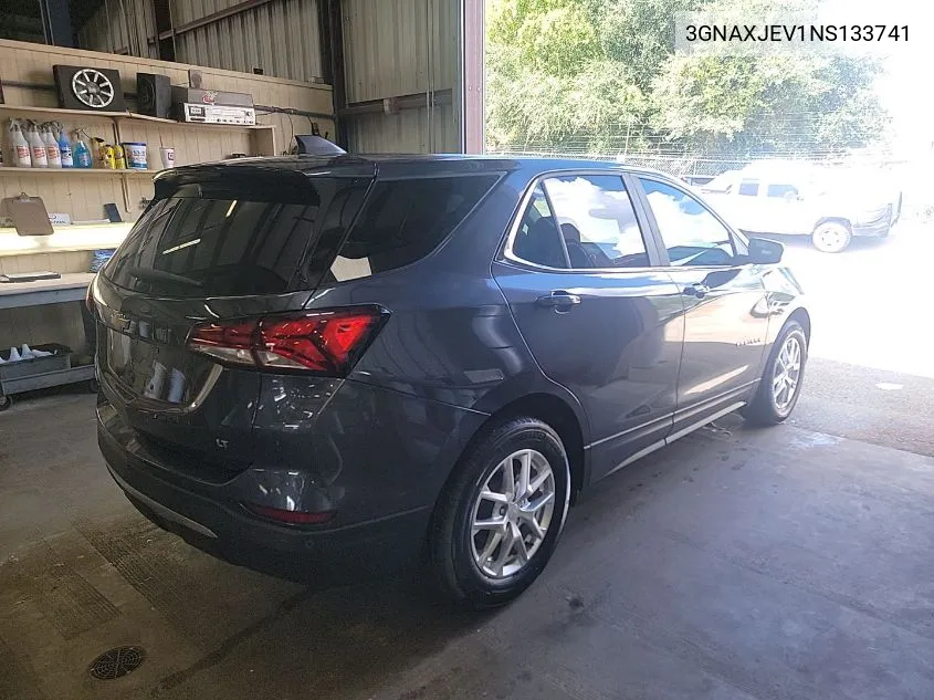 2022 Chevrolet Equinox Lt VIN: 3GNAXJEV1NS133741 Lot: 40447023