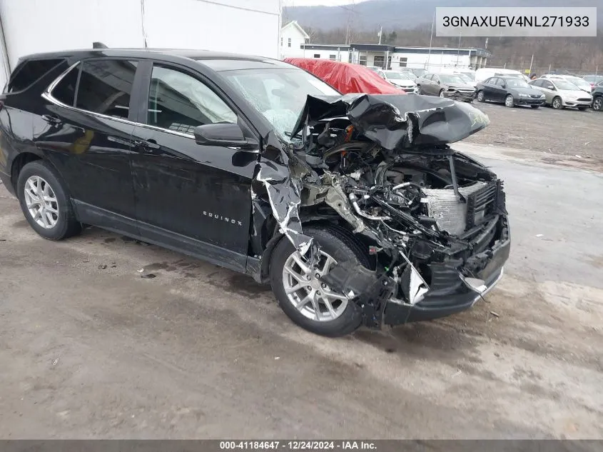 3GNAXUEV4NL271933 2022 Chevrolet Equinox Awd Lt