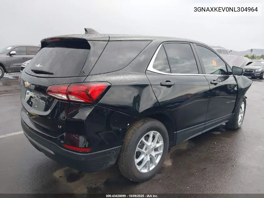 3GNAXKEV0NL304964 2022 Chevrolet Equinox Fwd Lt
