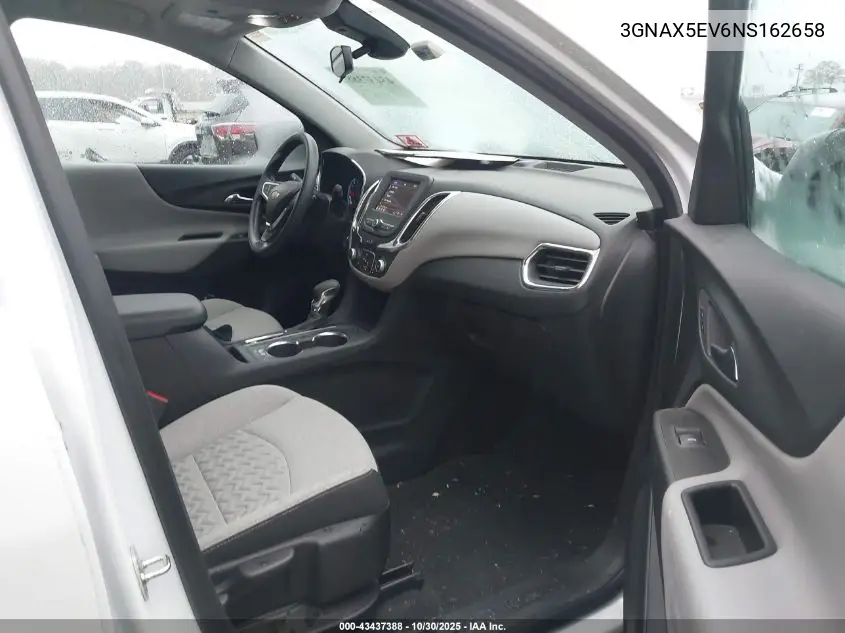 3GNAX5EV6NS162658 2022 Chevrolet Equinox Awd 1Fl