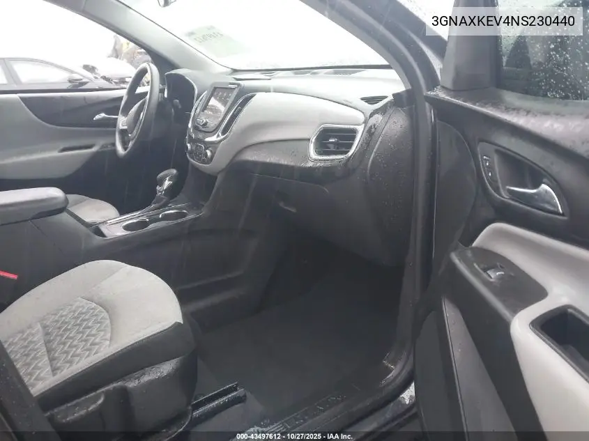 3GNAXKEV4NS230440 2022 Chevrolet Equinox Fwd Lt