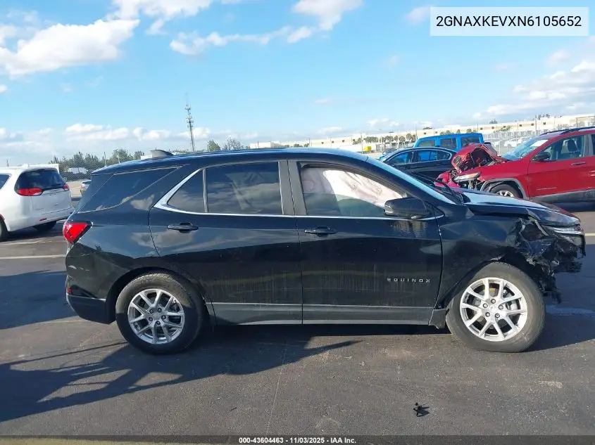 2GNAXKEVXN6105652 2022 Chevrolet Equinox Fwd Lt