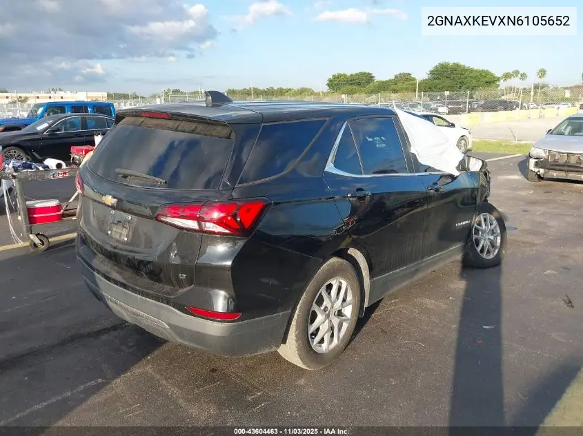 2GNAXKEVXN6105652 2022 Chevrolet Equinox Fwd Lt