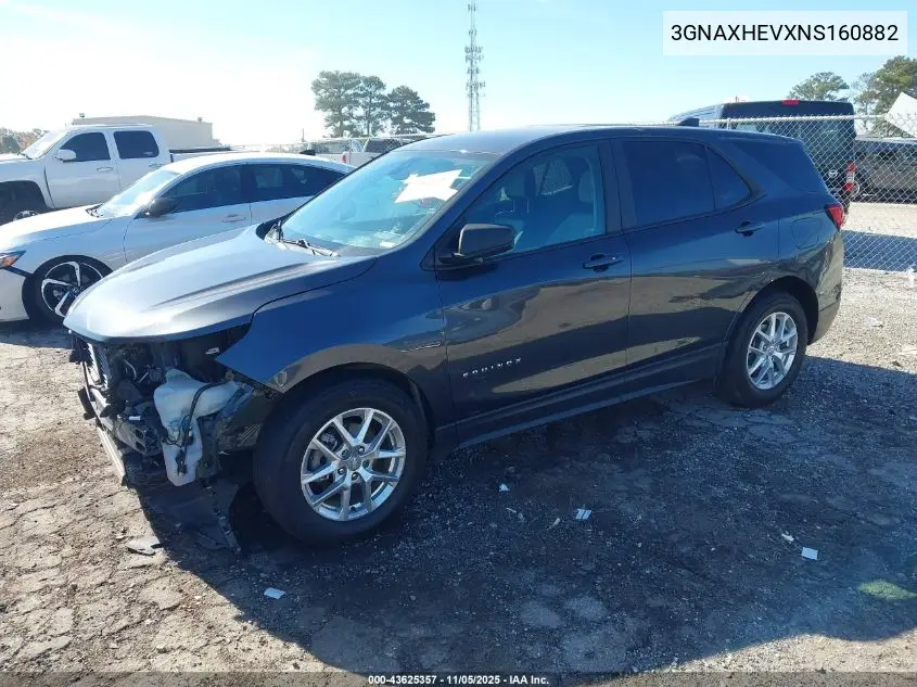 3GNAXHEVXNS160882 2022 Chevrolet Equinox Fwd Ls