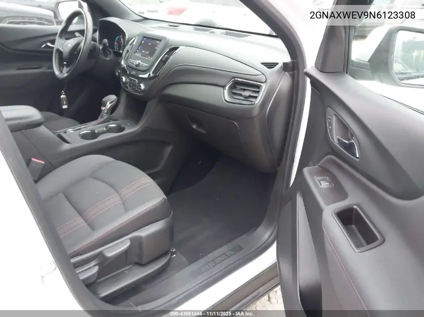 2GNAXWEV9N6123308 2022 Chevrolet Equinox Awd Rs