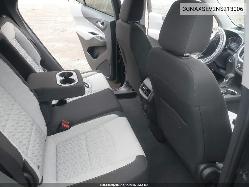 3GNAXSEV2NS213006 2022 Chevrolet Equinox Awd Ls