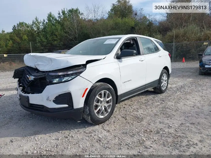 3GNAXHEV9NS179813 2022 Chevrolet Equinox Fwd Ls