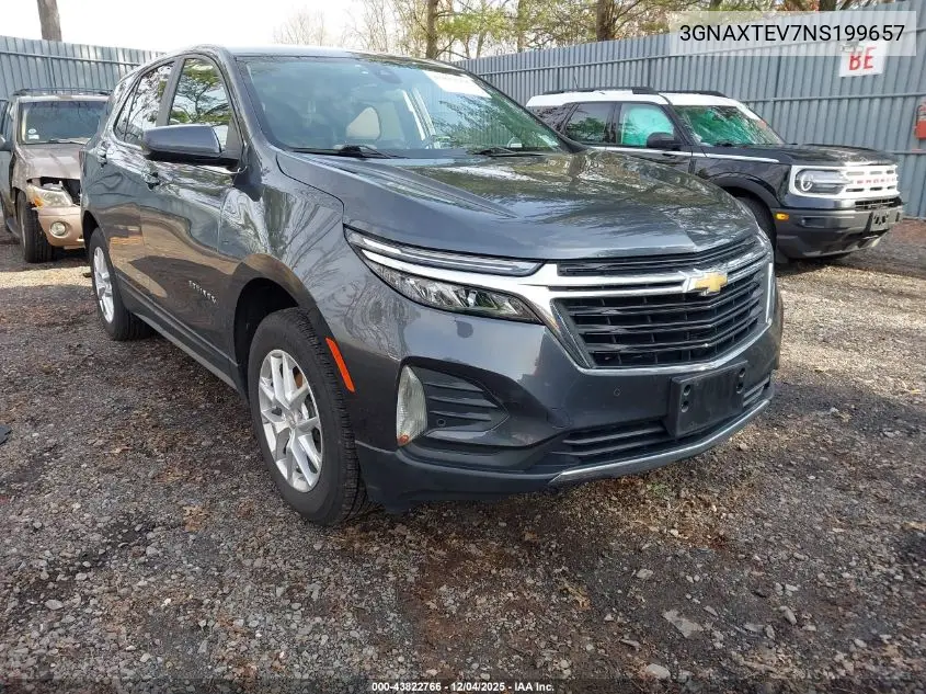 3GNAXTEV7NS199657 2022 Chevrolet Equinox Awd 2Fl