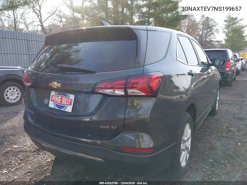 3GNAXTEV7NS199657 2022 Chevrolet Equinox Awd 2Fl
