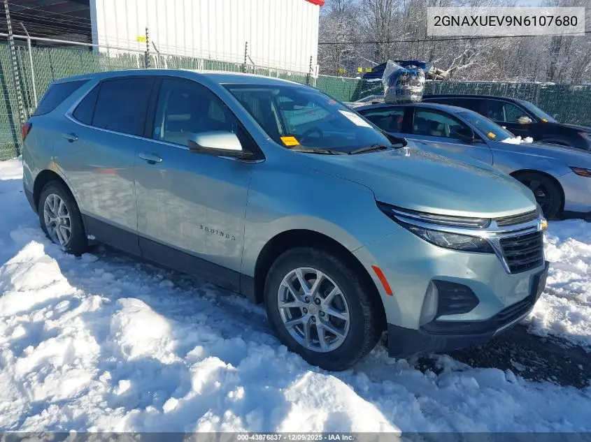 2GNAXUEV9N6107680 2022 Chevrolet Equinox Awd Lt