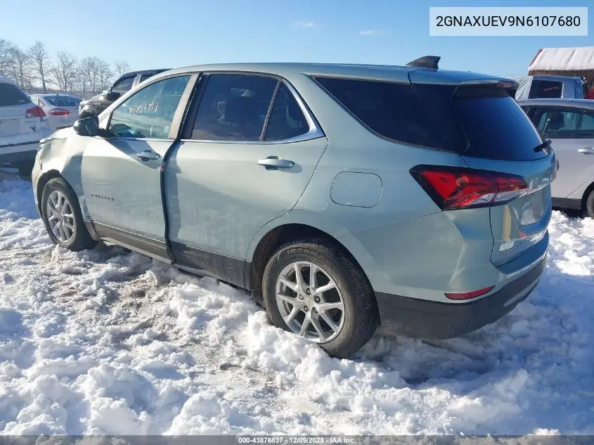 2GNAXUEV9N6107680 2022 Chevrolet Equinox Awd Lt