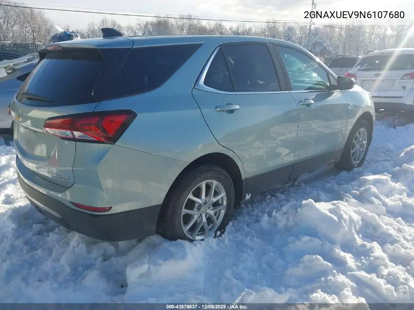 2GNAXUEV9N6107680 2022 Chevrolet Equinox Awd Lt
