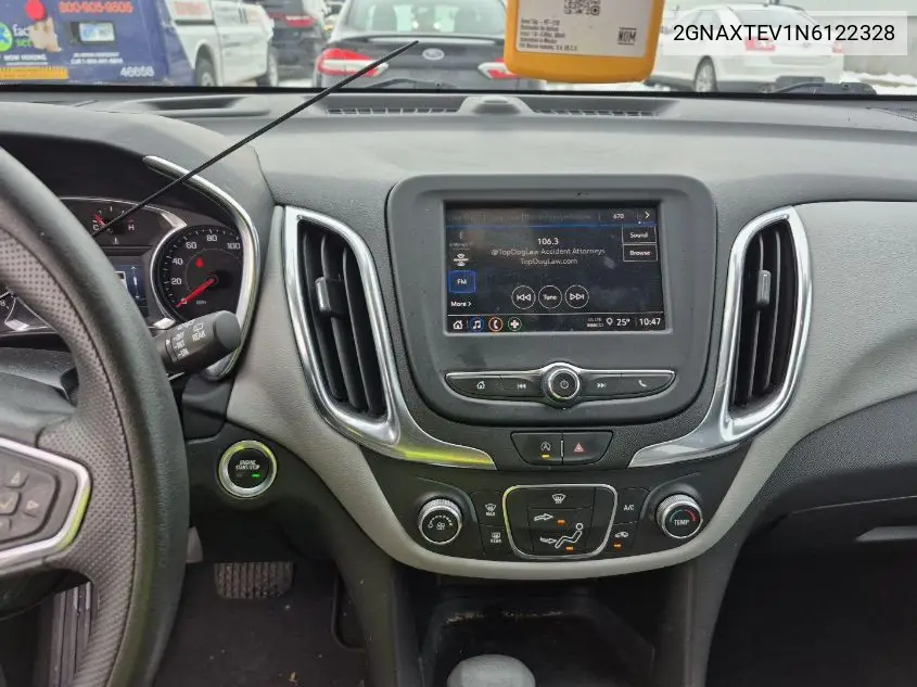 2GNAXTEV1N6122328 2022 Chevrolet Equinox Awd 2Fl