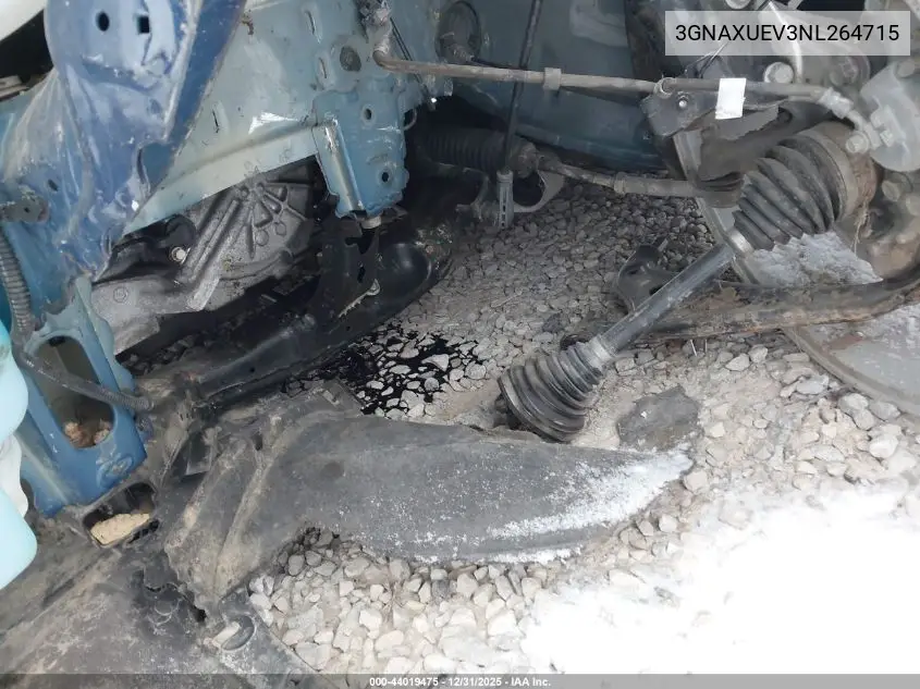 3GNAXUEV3NL264715 2022 Chevrolet Equinox Awd Lt